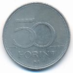 Hungary, 50 forint, 1994&ndash;1995
