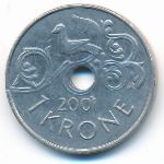 Норвегия, 1 крона (2001 г.)