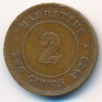 Маврикий, 2 цента (1922 г.)