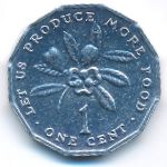 Ямайка, 1 цент (1991 г.)