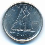 Канада, 10 центов (2009 г.)
