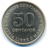 Никарагуа, 50 сентаво (1987 г.)