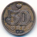 Дания, 50 эре (1993 г.)