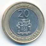 Ямайка, 20 долларов (2001 г.)