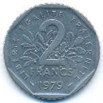 Франция, 2 франка (1979 г.)
