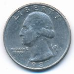 США, 1/4 доллара (1987 г.)