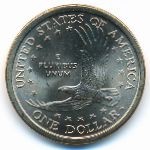 США, 1 доллар (2000 г.)