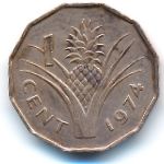 Свазиленд, 1 цент (1974 г.)