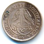 ЮАР, 1/4 пенни (1955 г.)