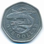Барбадос, 1 доллар (2004 г.)