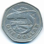 Барбадос, 1 доллар (1973–1985 г.)