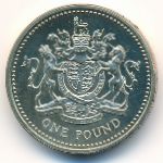 Great Britain, 1 pound, 1983