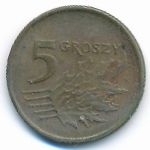 Польша, 5 грошей (1992 г.)
