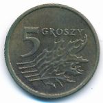 Польша, 5 грошей (2003 г.)