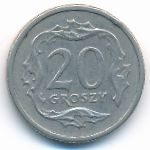 Польша, 20 грошей (1991 г.)
