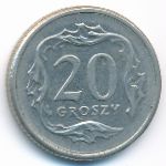Польша, 20 грошей (1997 г.)