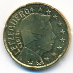Люксембург, 20 евроцентов (2010 г.)