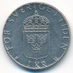 Швеция, 1 крона (1981 г.)