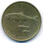 Словения, 1 толар (2001 г.)