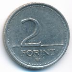 Венгрия, 2 форинта (1995 г.)