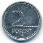 Венгрия, 2 форинта (2002 г.)