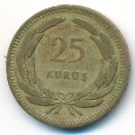 Турция, 25 куруш (1955 г.)