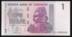 Зимбабве, 1 доллар (2007 г.)