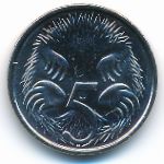 Австралия, 5 центов (2015 г.)
