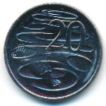 Австралия, 20 центов (2017 г.)