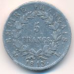 France, 5 francs, 1809–1813
