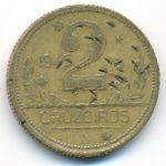 Бразилия, 2 крузейро (1945 г.)