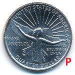 США, 1/4 доллара (2022 г.)