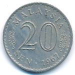 Малайзия, 20 сен (1967 г.)