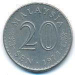 Малайзия, 20 сен (1973 г.)