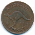 Австралия, 1 пенни (1941 г.)