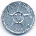Куба, 5 сентаво (1966 г.)