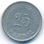 Finland, 25 pennia, 1921