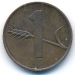 Швейцария, 1 раппен (1982 г.)