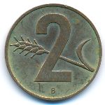 Швейцария, 2 раппена (1957 г.)
