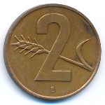 Швейцария, 2 раппена (1966 г.)