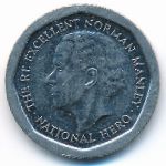 Jamaica, 5 dollars, 1995