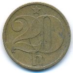 Чехословакия, 20 гелеров (1978 г.)
