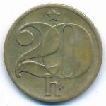 Чехословакия, 20 гелеров (1984 г.)