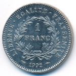 Франция, 1 франк (1992 г.)