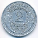 France, 2 francs, 1948