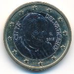 Ватикан, 1 евро (2013 г.)