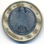 Германия, 1 евро (2002 г.)
