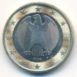 Германия, 1 евро (2002 г.)