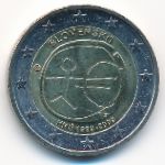 Словакия, 2 евро (2009 г.)
