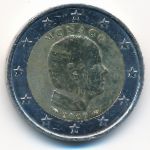 Монако, 2 евро (2009 г.)